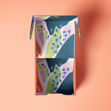 High-end luxury paper gift box