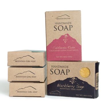 paper soap packaging box with logo