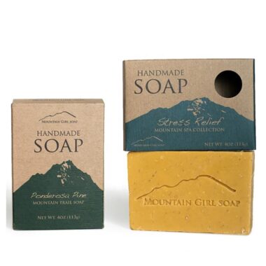 paper soap packaging box with logo