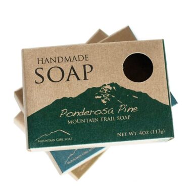 paper soap packaging box with logo