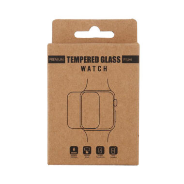 kraft paper packaging hanger box with display window