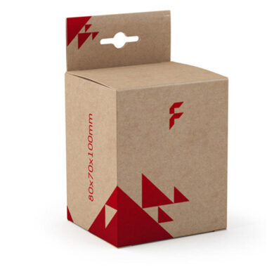 kraft paper packaging hanger box with display window