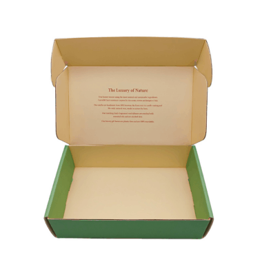Folding custom paper gift mailer boxes