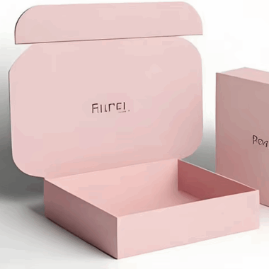 Folding custom paper gift mailer boxes