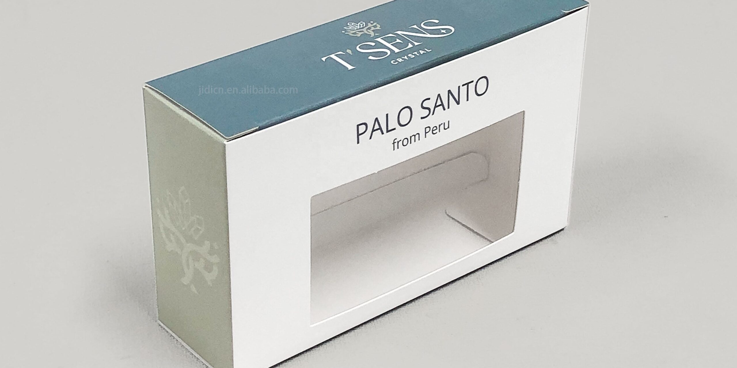 paper box with clear PVC window