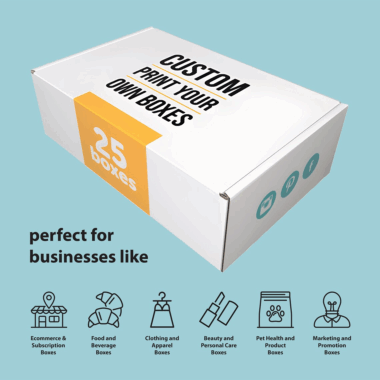 Luxury black kraft cardboard mailer box