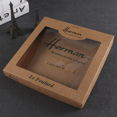 Kraft Paper Display & Window Boxes