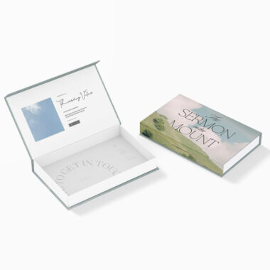 rigid cardboard folding gift box