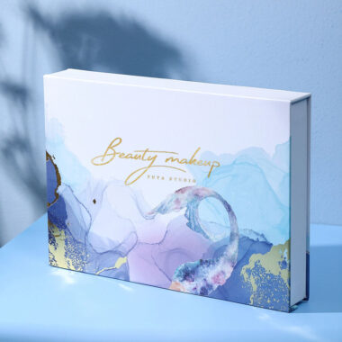 rigid cardboard folding gift box
