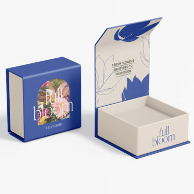 rigid cardboard folding gift box