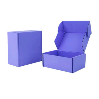 reusable corrugated gift box