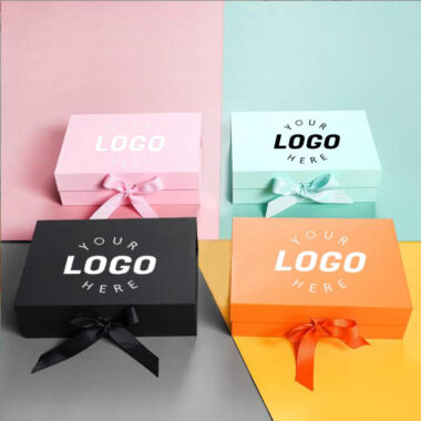 Custom folding magnetic rigid gift box