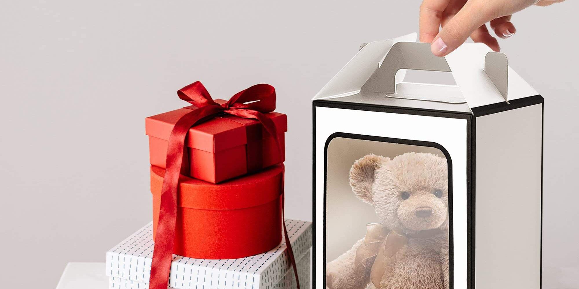 Display & Window Gift Boxes with Handle