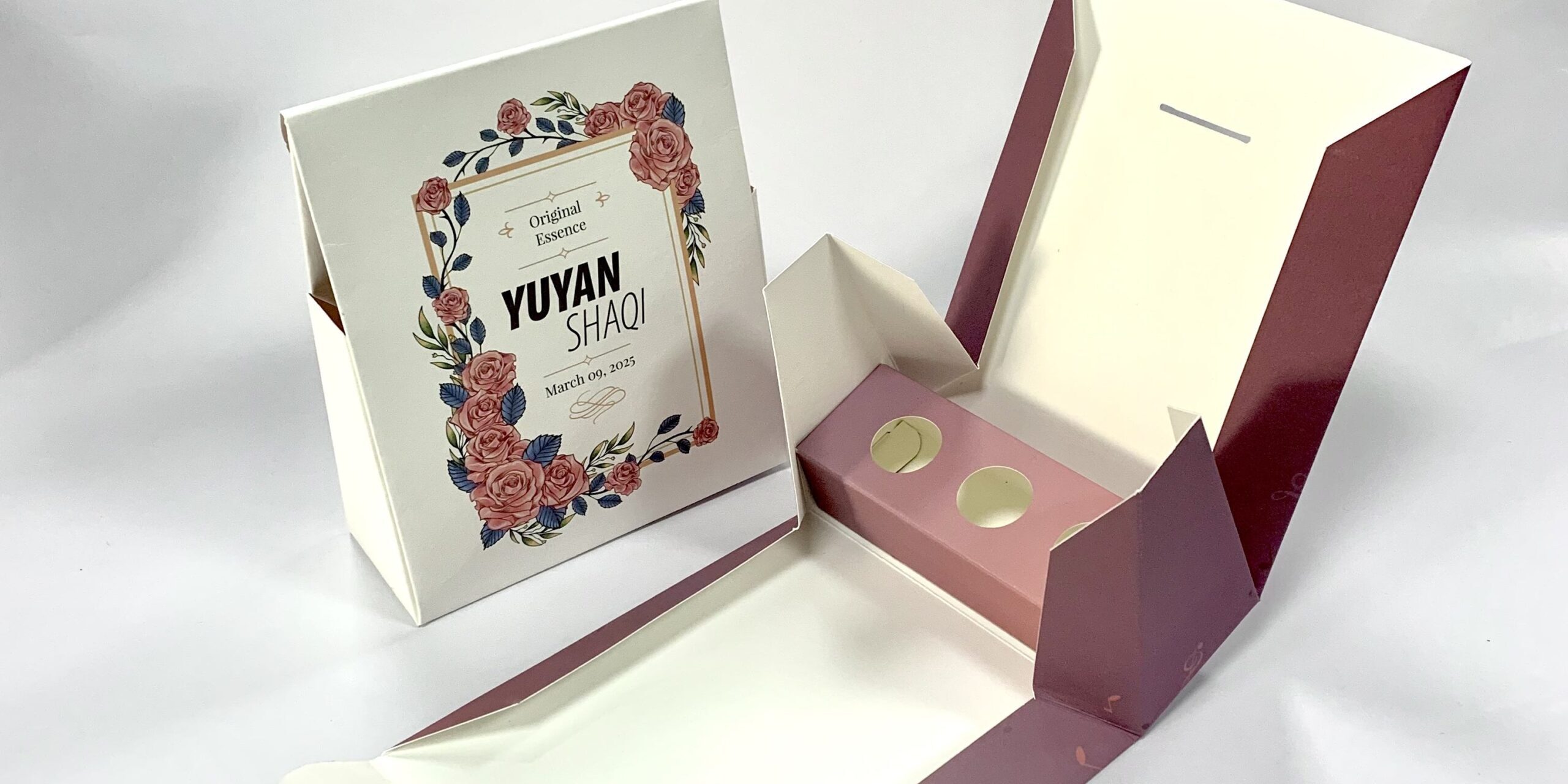 Premium custom gift box for cosmetics