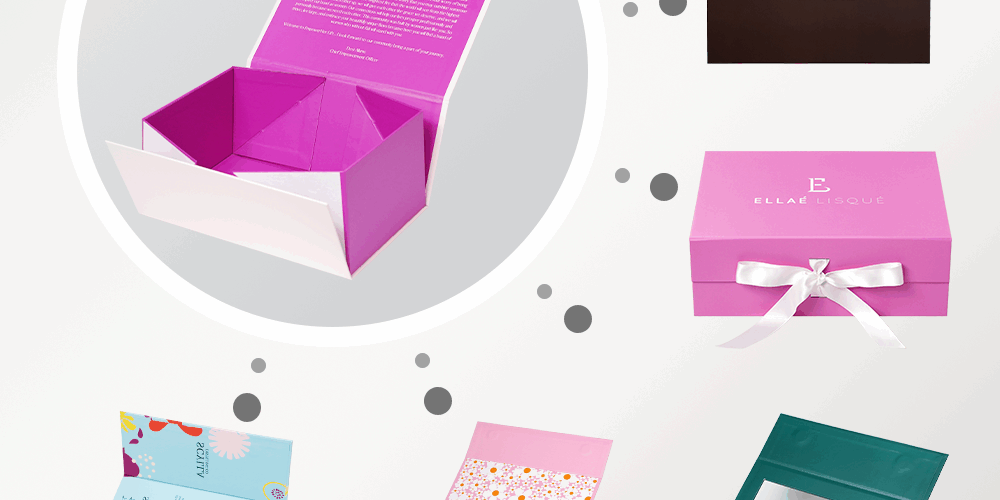 magnetic rigid cardboard gift box