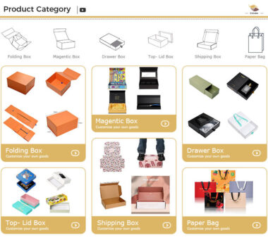 magnetic rigid cardboard gift box