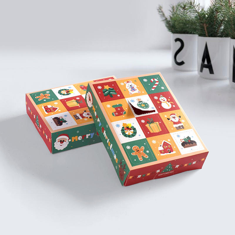 calendar gift boxes for DIY mystery packaging
