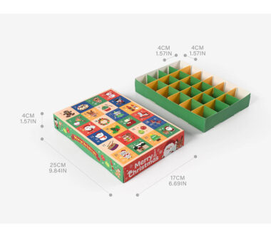 calendar gift boxes for DIY mystery packaging