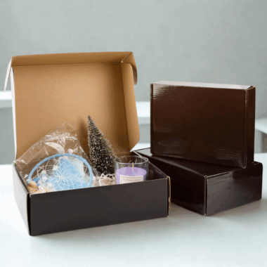 eco-friendly kraft paper gift packaging box