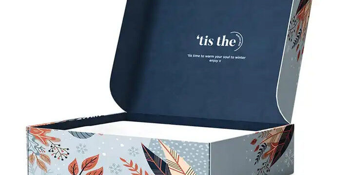 Full color corrugated paper packaging box