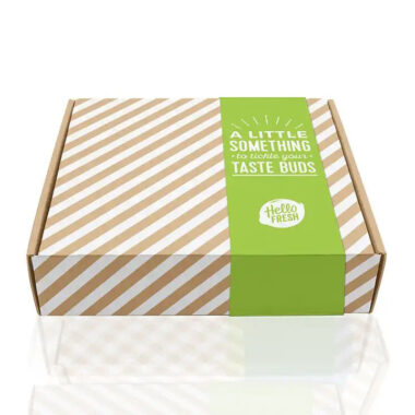 Full color corrugated paper packaging box