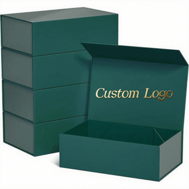 folding rigid cardboard gift box
