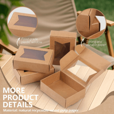 Mini kraft paper gift box