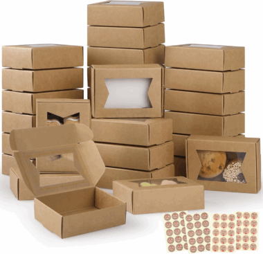 Mini kraft paper gift box