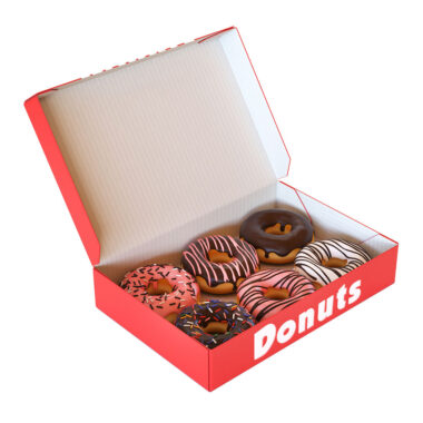 Luxury recyclable paper cake box