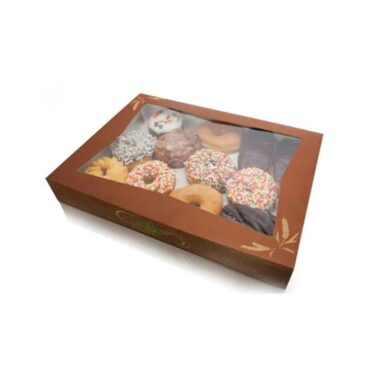 Luxury recyclable paper cake box