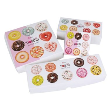 Luxury recyclable paper cake box