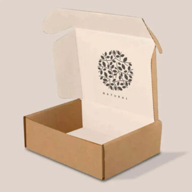 wall B-flute corrugated shipping box