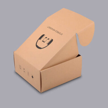 wall B-flute corrugated shipping box