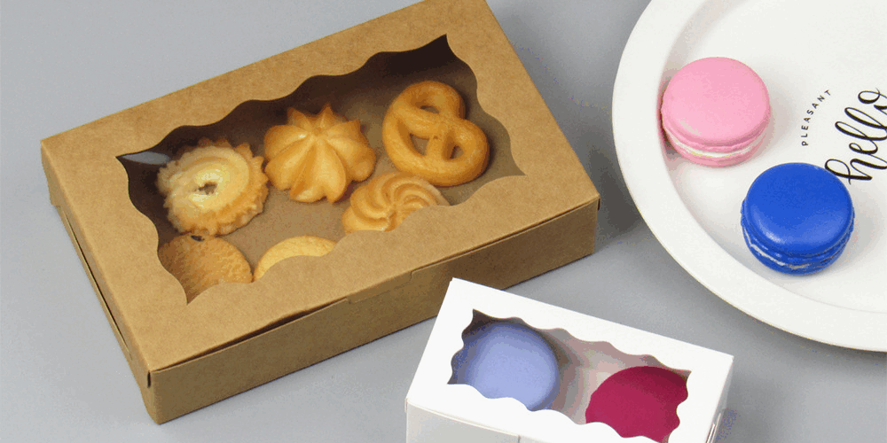 transparent window for desserts