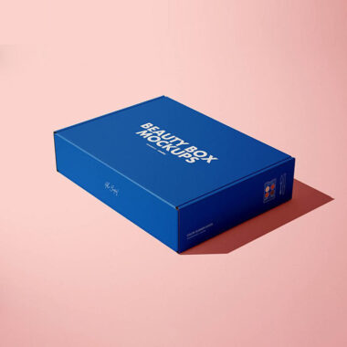 colorful printed corrugated apparel packaging box