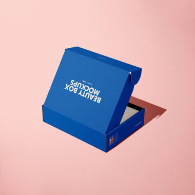 colorful printed corrugated apparel packaging box